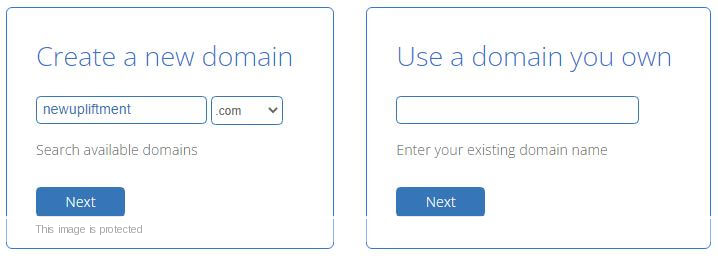 Create Domain Name on Bluehost