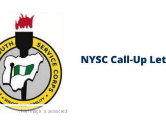 NYSC Call-Up Letter Printing