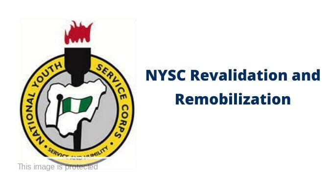 NYSC Revalidation and Remobilization