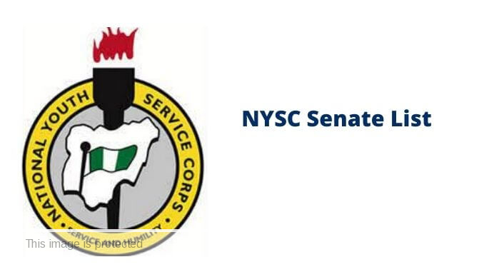 NYSC Senate List
