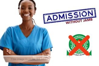 School of Nursing in Nigeria without JAMB