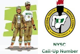 NYSC Call-Up Number