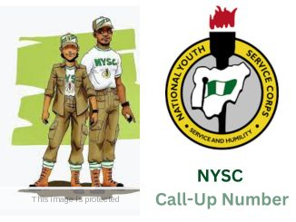 NYSC Call-Up Number